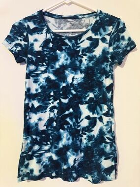 Daisy Feuntes “My Favorite T” Floral Print T-Shirt